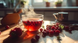 Lire la suite à propos de l’article Quels sont les bienfaits d’un thé au fruits rouge ?