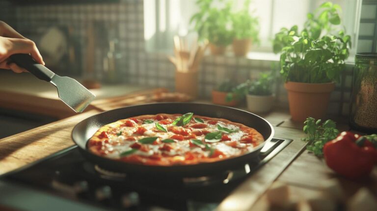 Lire la suite à propos de l’article Comment cuire une pizza surgelee sans four ? La technique de la poele a l’italienne