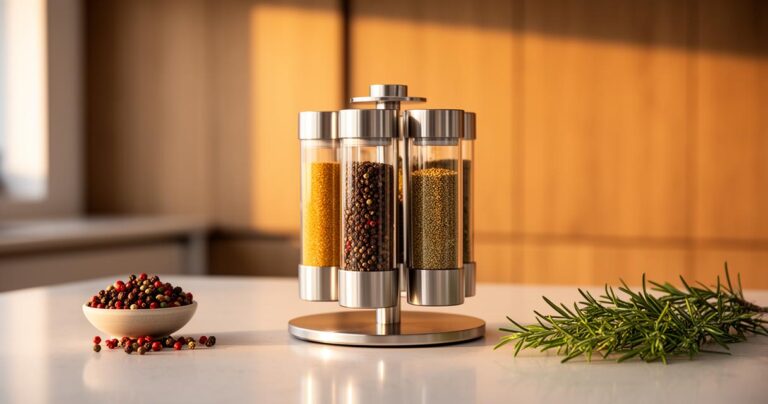 Lire la suite à propos de l’article Carrousel à épice électrique : quelle utilité au cœur d&rsquo;une cuisine ? Des chefs amateurs témoignent de leur transformation culinaire